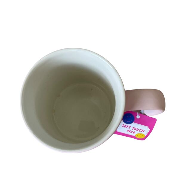 Eccolo Pastel Pink Multicolor Gummy Bear Soft Touch Mug NEW - Picture 4 of 11